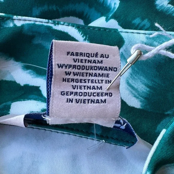 Tommy Bahama Women's Long Sleeve Full Zip Active Jacket Top Size Small Teal - Picture 16 of 17